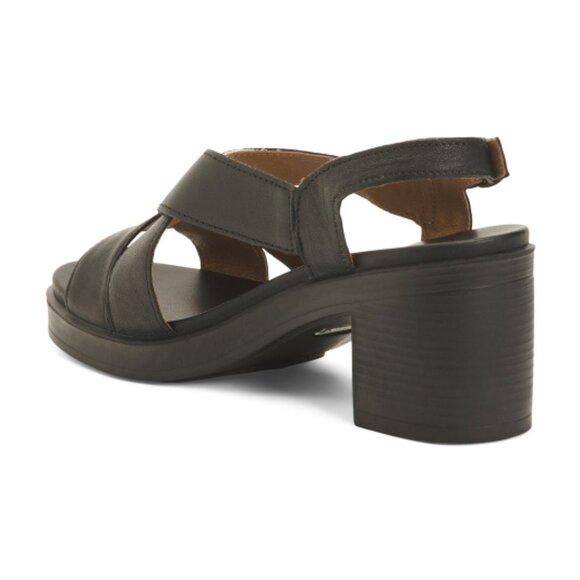 IGI&CO Made In Italy Leather Heeled Sandals - Picture 2 of 3